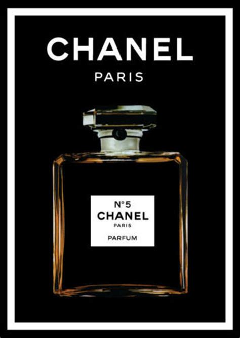 chanel perfume poster prints